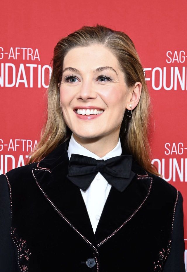 Rosamund Pike – SAG-AFTRA Foundation Presents Career Retrospective with Rosamund Pike at SAG-AFTRA in Los Angeles 12/14/2023