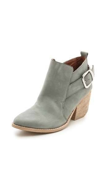 High Heels Blog in-those-boots: Jonas Short Buckle Western Booties via Tumblr