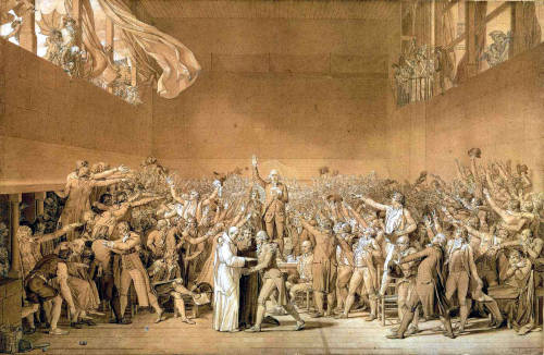 Jacques - Louis David : 1971, Serment Du Jeu De Paume.