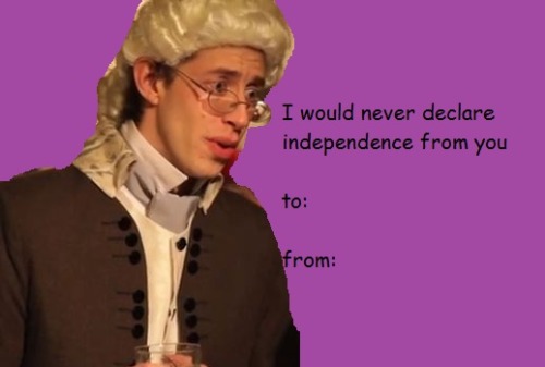 myreticentvale:so i made some presidential valentines…… bringing this back be