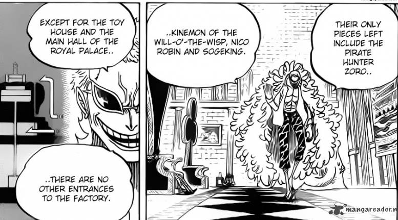 Cienie Isengardu — The development of Law's relationship with Zoro