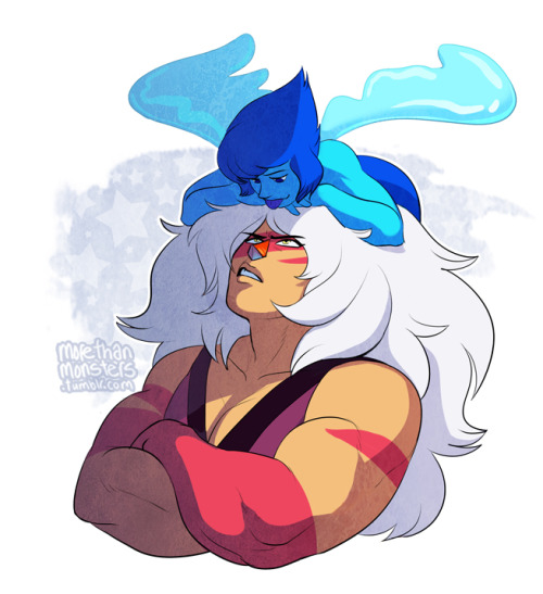 morethanmonsters: Jasper just doesn’t appreciate those noises as much as Lapis does