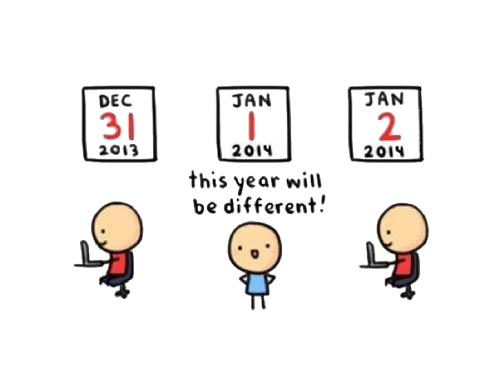 megustamemes:  New year, new me. 