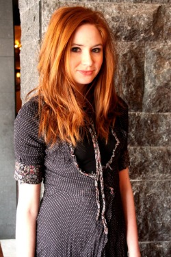 geekyredheads:  Karen Gillan.  Her Birthday was yesterday :D 