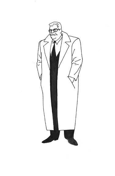 alexhchung:  Batman: The Animated Series character designs by Kevin Nowlan 