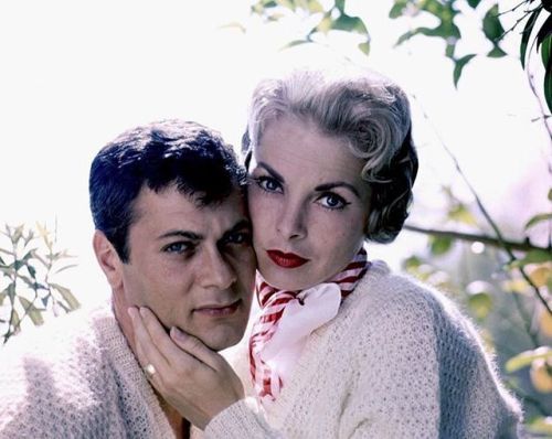 Tony Curtis and Janet Leigh