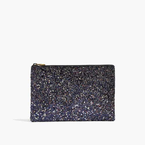 The Leather Pouch Clutch: Glitter EditionMadewell$49.50www.madewell.com