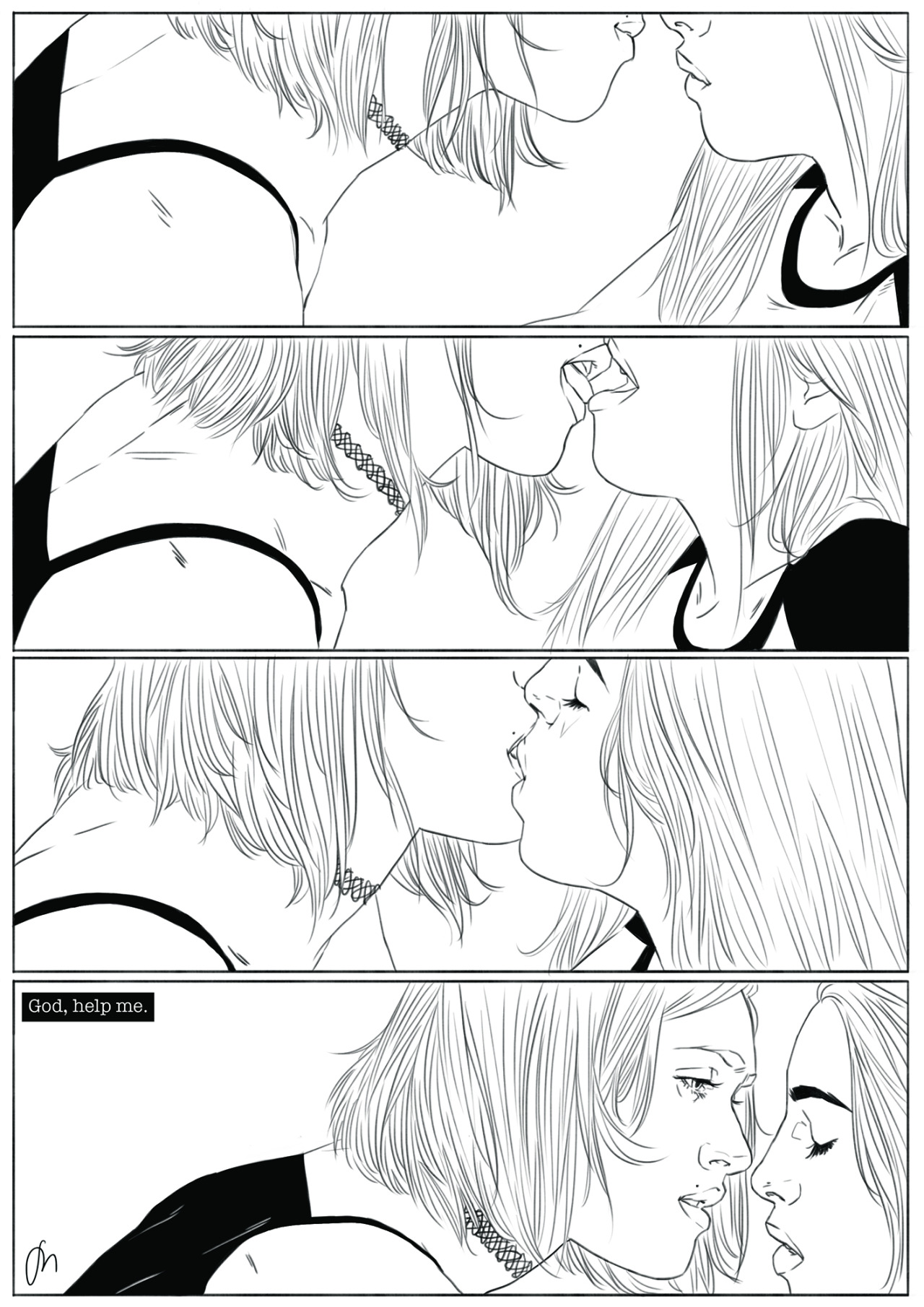 sarahmaxwellart:  Based off of ssau 😏 The first of many mini comics I’ll be