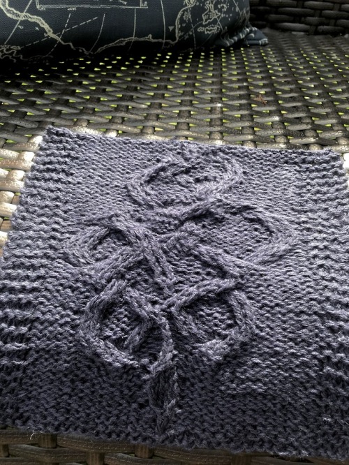 knit-the-terror:knit-the-terror:At long last, the Crowley snake tattoo cable knitting chart is avail