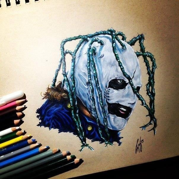 Corey Taylor drawing