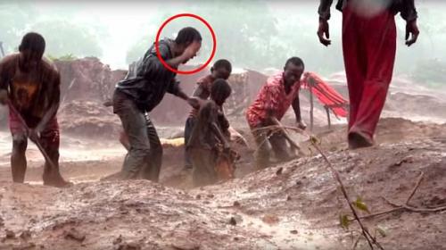 taxloopholes: kropotkitten:    Child Miners Living A Hell On Earth So You Can Drive An Electric Car   Picking through a mountain of huge rocks with his tiny bare hands, the exhausted little boy makes a pitiful sight. His name is Dorsen and he is one of