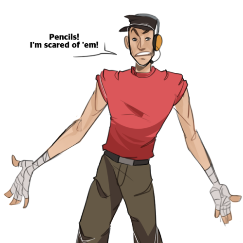 Scary scout, Team Fortress 2