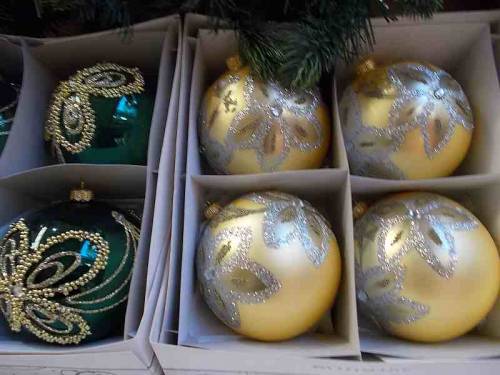 Christmas balls - bombki choinkowe.