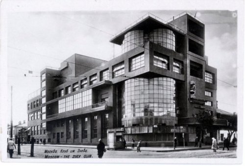 furtho: Ilya Golosov’s Zuyev Workers’ Club, Moscow, 1929 (via here)     Amazing.  Would still look daring in 2018.