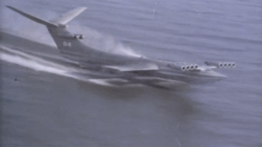 enrique262:  The Caspian Sea Monster The KM (Korabl Maket) (Russian: Корабль-макет,