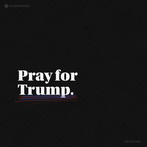 Pray for President @realdonaldtrump as he leads our country through this very difficult time. [This 