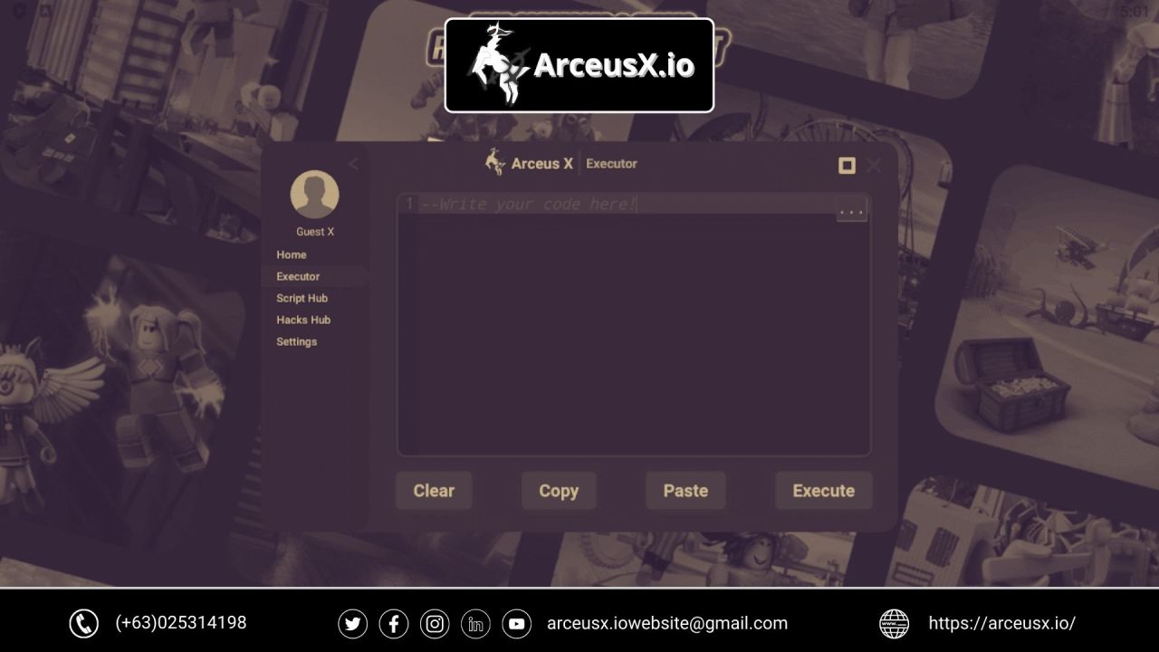 How to Put Script on Arceus X Roblox EXECUTOR 