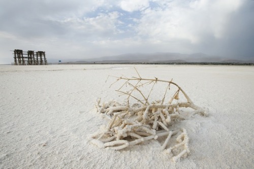 Lake UrmiaThis doesn’t look much like a lake, but today it is again. Iran’s Lake Urmia used to be on