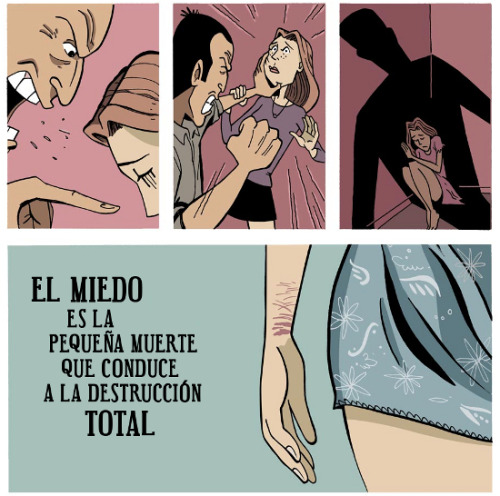 elguindilla:Letanía contra el miedo.El original en Zen pencils