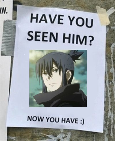 glorifiedscapegoat:Shion puts these all over town, and no one can convince me otherwise.