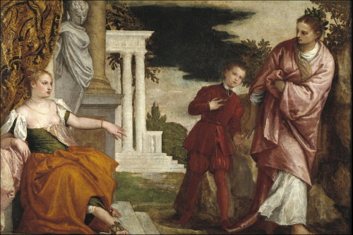 Youth between Vice and Virtue, by Paolo Veronese, Museo Nacional del Prado, Madrid.