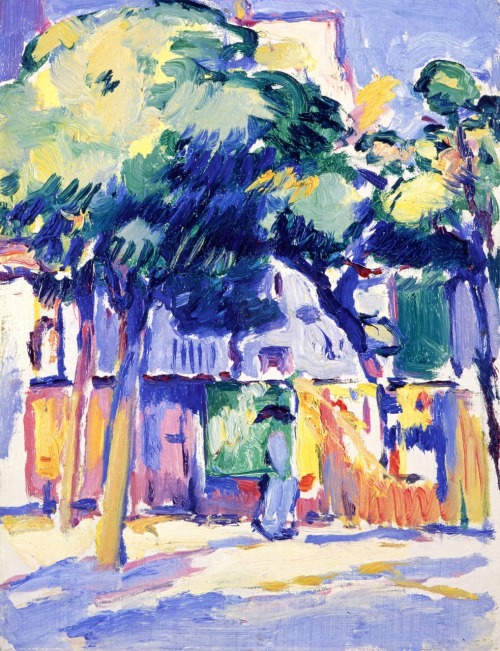 Veules-les-Roses, 1910, Samuel Peploewww.wikiart.org/en/samuel-peploe/veules-les-roses-1910