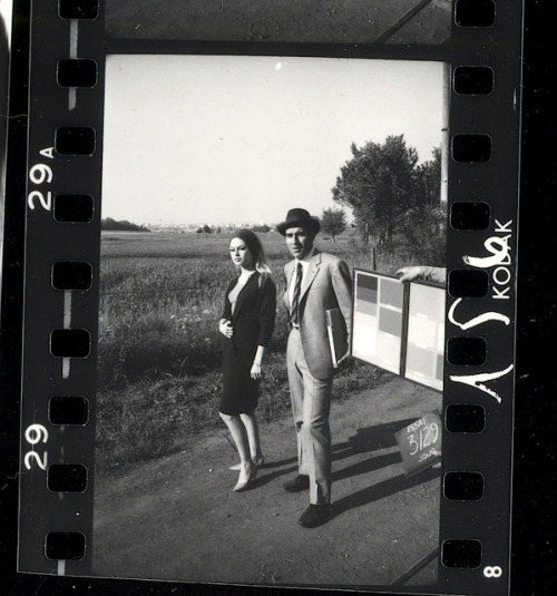 letterfromanunknownwoman: Brigitte Bardot and Michel Piccoli in Jean-Luc Godard’s Le Mé