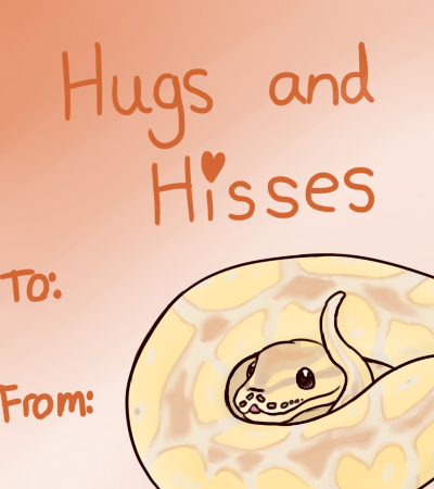 singing-supper:stormybirb:Another year another set of Valentine cards, Snek edition this time!Last y