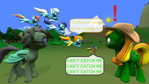 ask-the-out-buck-pony:Asked by @ask-emerald-rook / Derek-the-MetaGamerxD