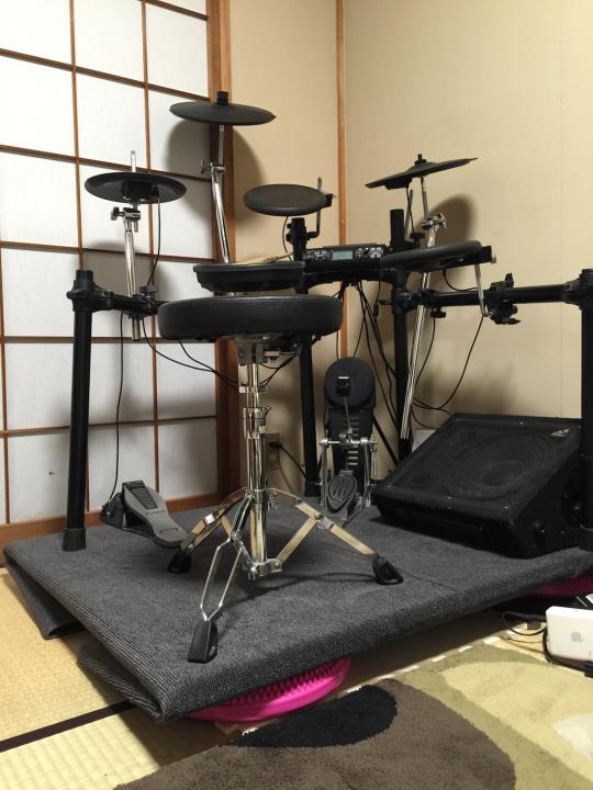 電子ドラムの振動騒音問題を軽減させる方法 Toshiboo S Blog