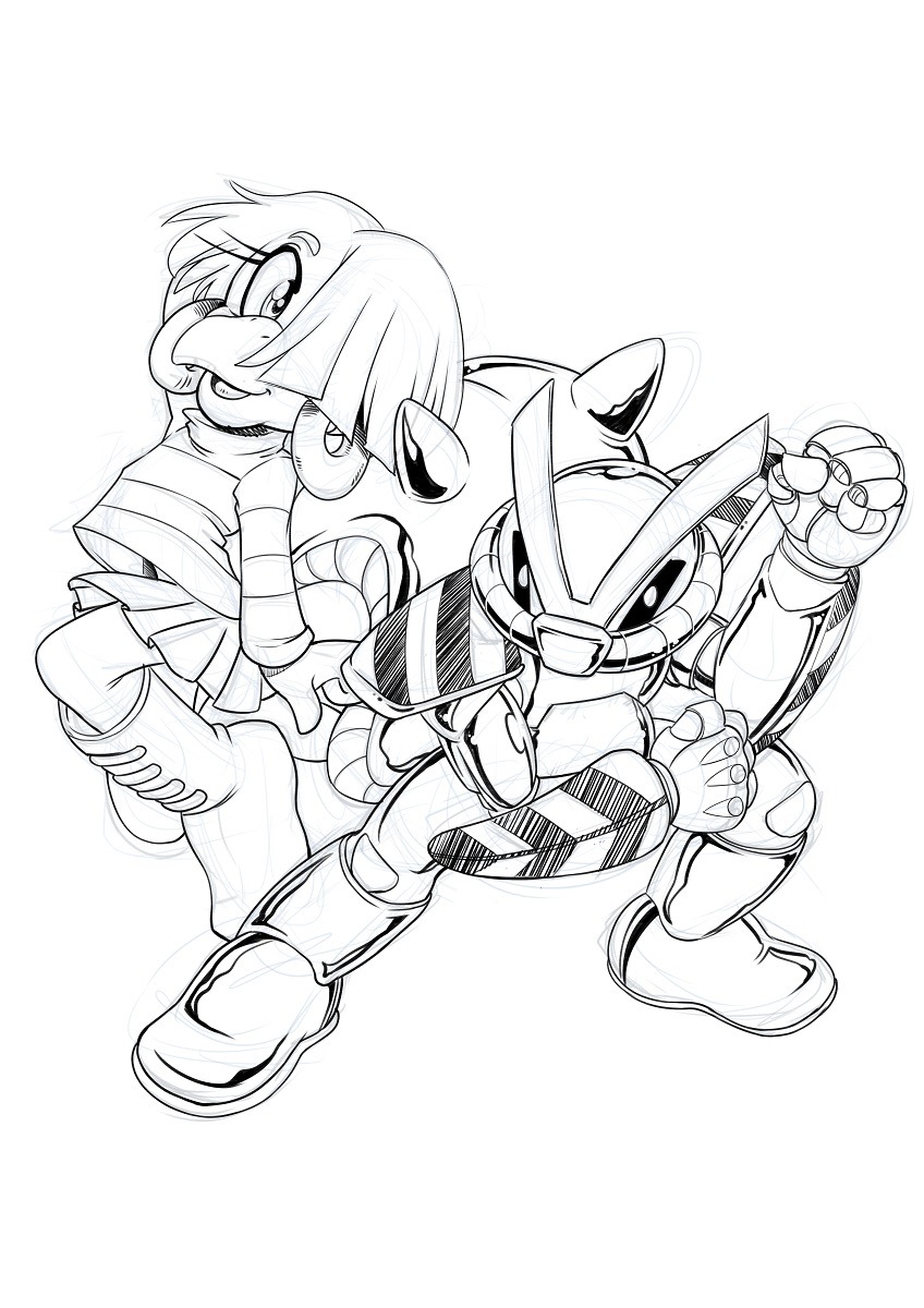A set of some of the sketch commissions requested and posted through my Patreon. 