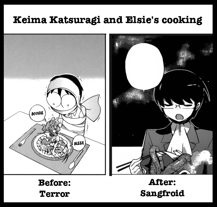 iamnotasaint:  He ate it anyway.