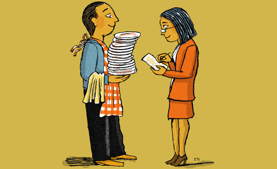 Just checking&hellip; you haven&rsquo;t completed the washing up, which was