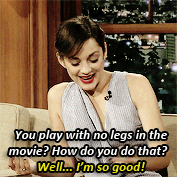 cotilardmarion:  &ldquo;I would love to go into an animal’s dream - like a