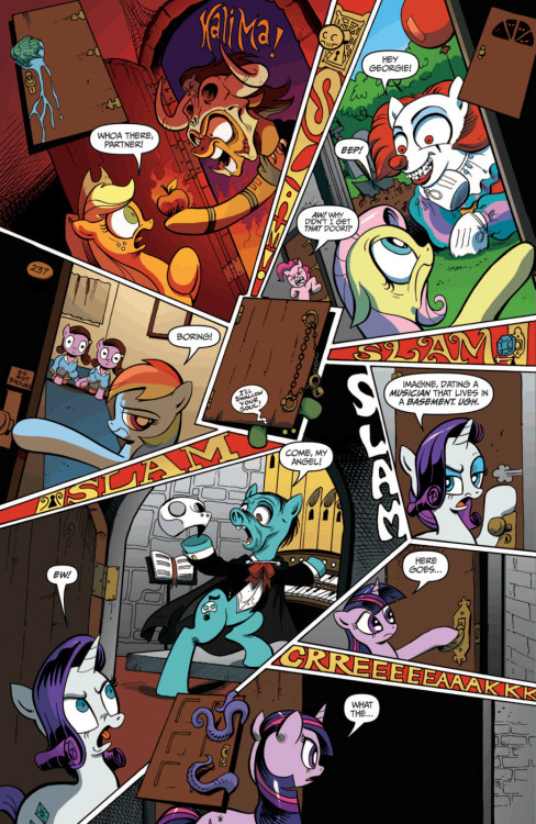 outofcontextmlp: brgroat: I really want to read this comic.  I believe this is from Friendship is Magic issue #4, but the story arc starts at issue #1 if you’re interested 