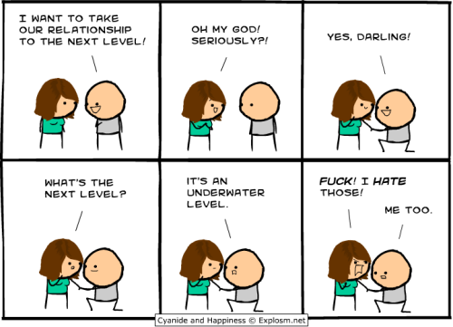 insanelygaming:Cyanide & Happiness Created by Kris Wilson