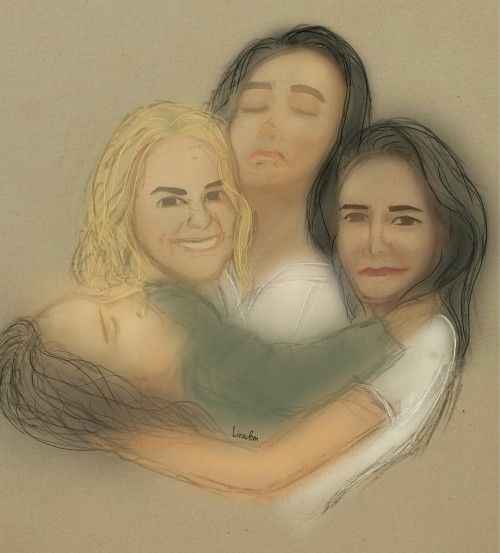 Beautiful Girls rydelr5 savannahlatimer blogcourtneyeaton Digitally drawn by me Don&rsquo;t take