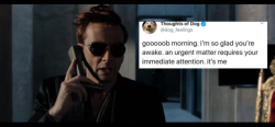marveliciousfanace:  Crowley + Thoughts of