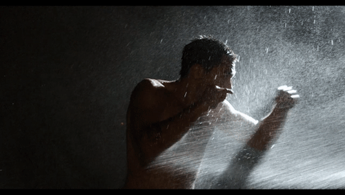 Dylan Sprayberry Shower Boxing By Tyler Shields
