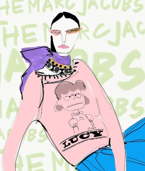 THE MARC JACOBS illustrated by Annie Naran 