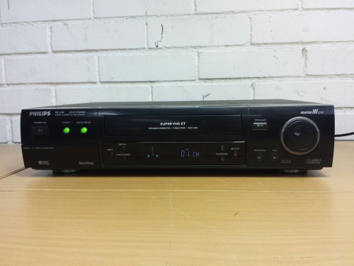 Philips VR1100 Super VHS Recorder, 1990s(?)