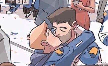 charlottelucas:A mood: revealing your relationship to the world by kissing on the ice after a major 
