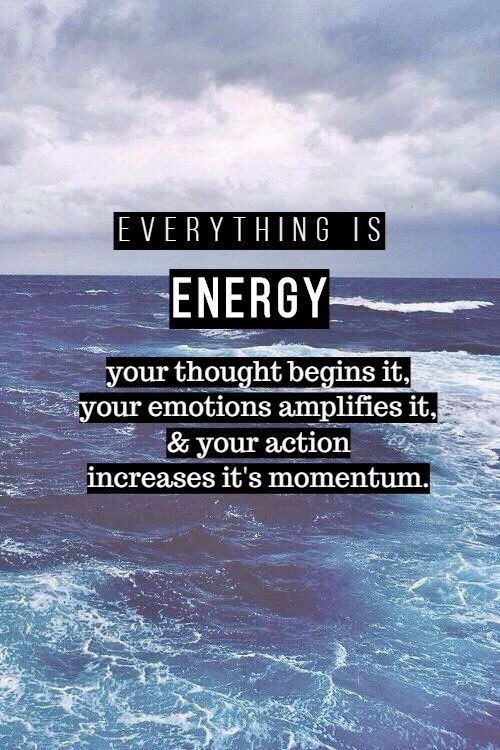 Energy is the creation to all things