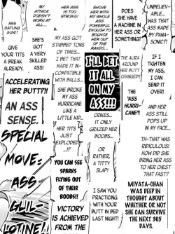 hipwhipgirl:Here it is, every memorable quote in Keijo from Chapter 1 to Chapter 86