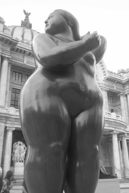 mirandacatt1:  Fernando Botero Angulo (born 19 April 1932) is a figurative artist and sculptor from Medellín, Colombia. His signature style, also known as “Boterismo”, depicts people and figures in large, exaggerated volume, which can represent political