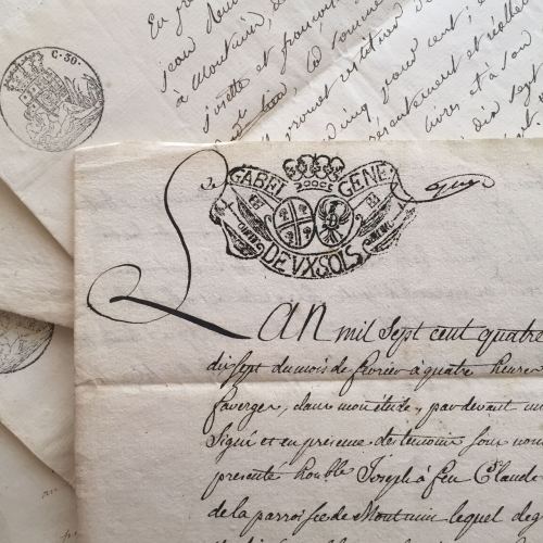 Spent The Afternoon Reading And Translating Some French Documents From The 1800s ✍