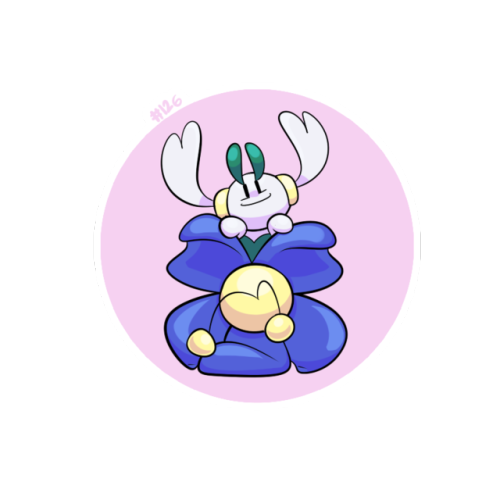 mametyramon:day 126: blue flower floette