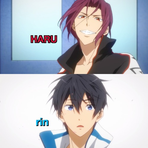 tehrisa:it’s rinharu week. this is my only contribution.