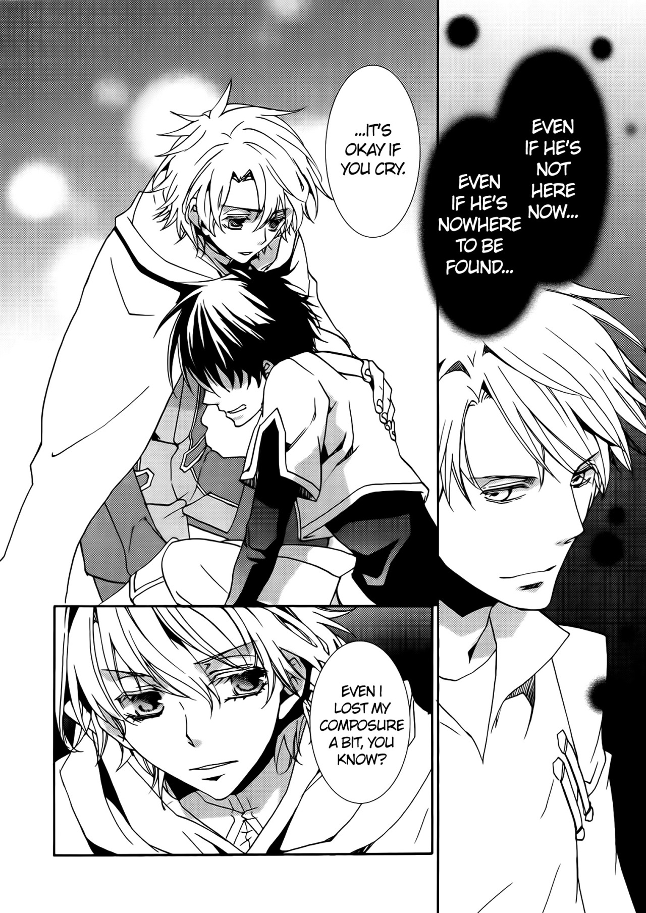 redglassesgirl-maruma:Maru-MA | Kyou Kara Maou - Chapter 74.  Omg, I love them.