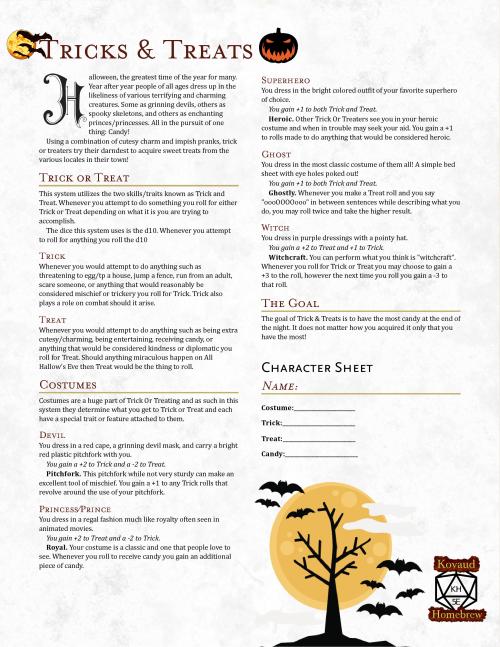 brewerssupplies:probablyadrpgideas:Came up with the idea for this one page rpg earlier tonight in my